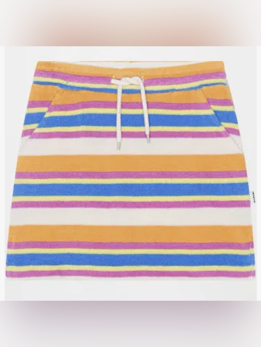Molo BETHANY terry cloth skirt size 9/10 new with tags excellent condition